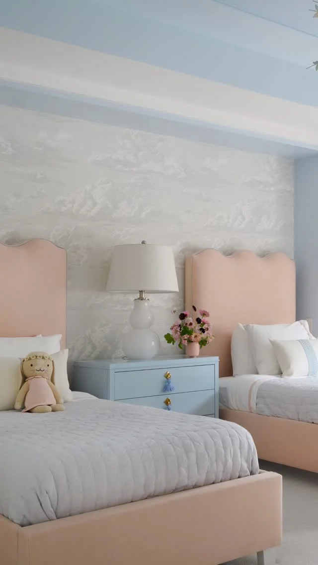 A child’s room is the ultimate blank canvas - playful, imaginative, and full of possibility. Often the most joyful room in the house to design, and one that sparks creativity at any age 🤍