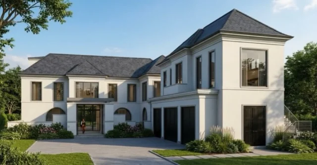 From first light to evening glow, our waterfront residence takes shape. In dialogue with its surroundings.

Nothing here is accidental—each decision made early and carried through with intention.

Proud of the team and artisans behind it.